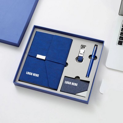 Notebook Pen Keychain Set