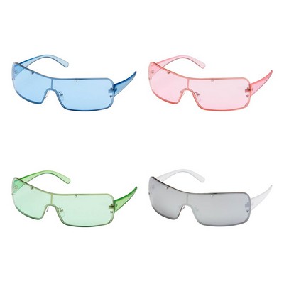 Vintage Glitter Lips Women's Sunglasses