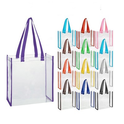 Clear PVC Tote Bag