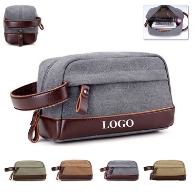 Canvas Toiletry Bag