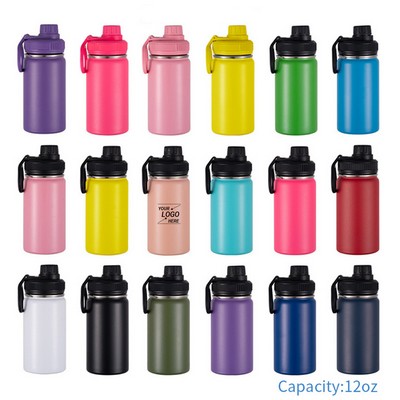 12 oz Stainless Steel Insulated Travel Mug