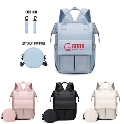 Large Capacity Diaper Backpack