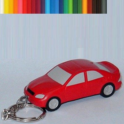 Car Stress Ball Keychain