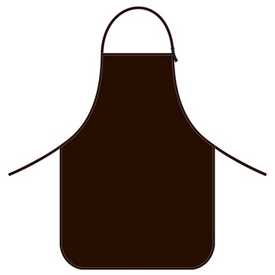 Basic Apron 20"x28" -Adjustable neck-Round corner -Polycotton