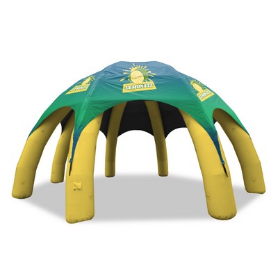 25' Custom Inflatable Spider Tent with 8 legs with Canopy