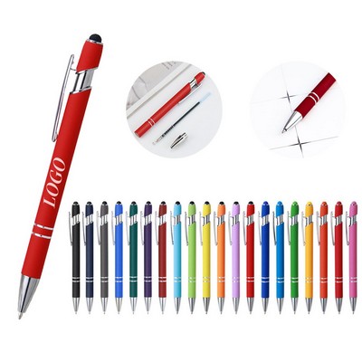 Metal Soft Touch Click Stylus Pen