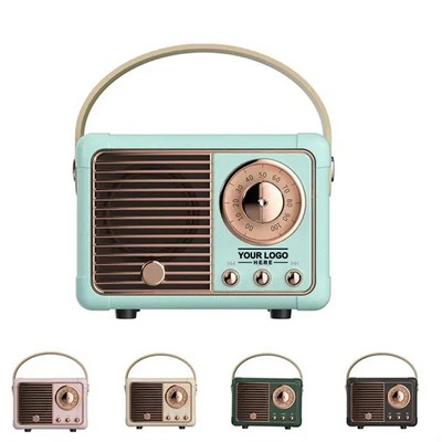 Vintage Retro Mini Wireless Bluetooth Speaker