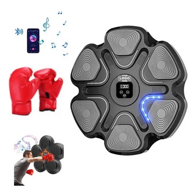 Music Boxing Machine for Home Workouts with Gloves