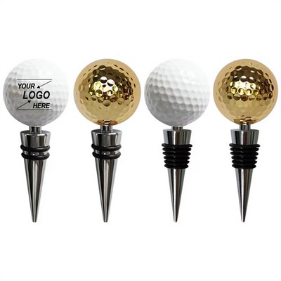 Golf-Themed Bottle Stopper