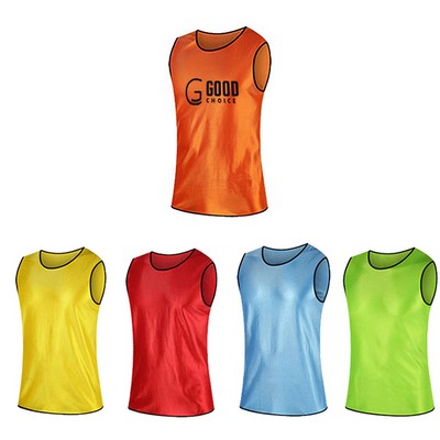 Adult Scrimmage Athlete Sports Vests