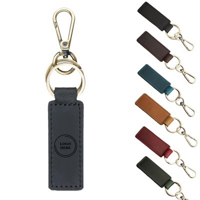 Genuine Leather Key Rings Keychain