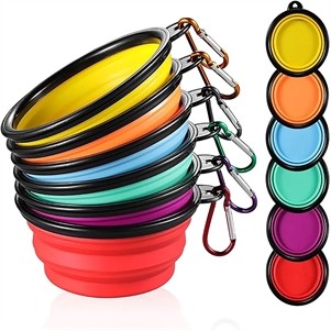 Portable Dog Pet Collapsible Water Bowls