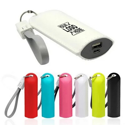 2 In 1 Keychain Power Bank Charger