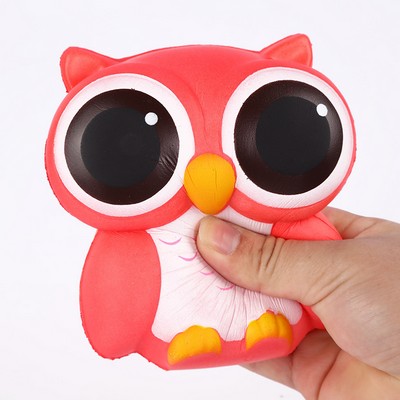 Owl-Shaped Foam Slow Rebound Stress Ball