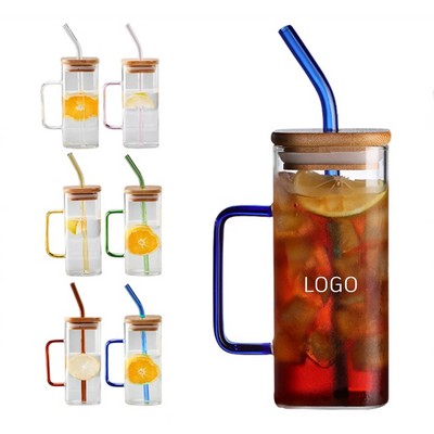 Eco-Friendly Borosilicate Straw Cup