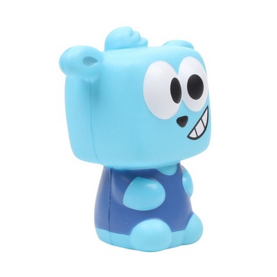 Foam Slow-Rebound Cube Bear Stress Ball