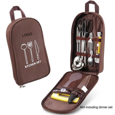 Reusable Portable Travel Tableware Carrying Bag