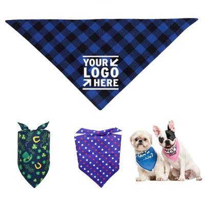 Custom Pet Triangle Bandanna