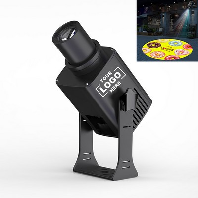 IP67 Outdoor 100W LED Gobo Projector Logo Rotation Projector