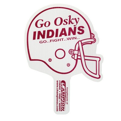 Football Helmet Hand Fan