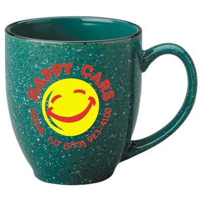 15 Oz. Green Sante Fe Bistro Stoneware Coffee Mug