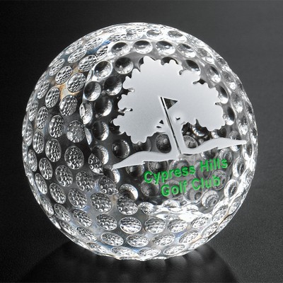 Clipped Golf Ball 3-1/8" Dia.