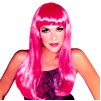 Shoulder Length Pink Wig