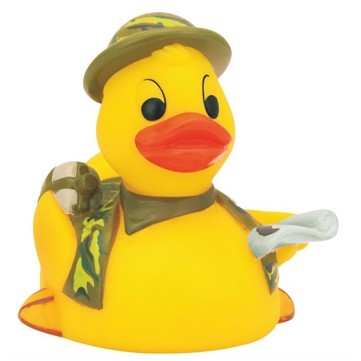 Rubber Soldier in Camouflage Outfit Duck©