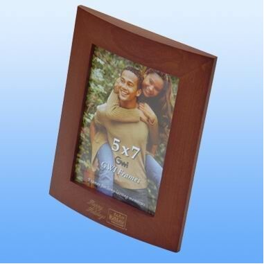 Deluxe Photo Wooden Photo Frame (Screened) 4"x6"