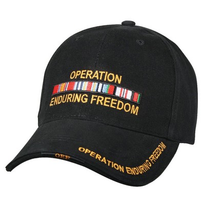 Enduring Freedom Deluxe Low Profile Insignia Cap