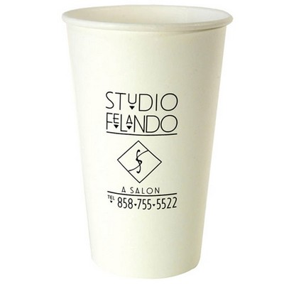 16 Oz. Hot/Cold Paper Cup (QuickShip)