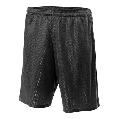 A4 Youth Lined Tricot Mesh Shorts (6" Inseam)