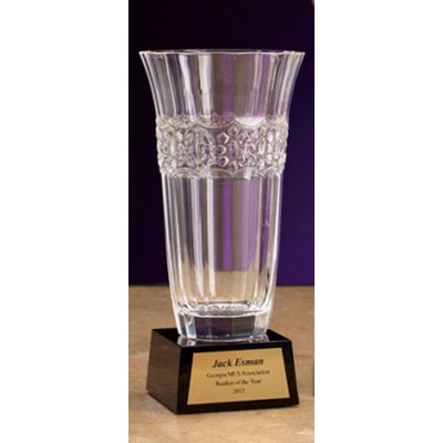 8.5" Allure Crystal Vase