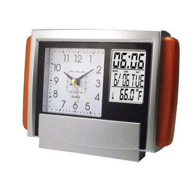 Dual Time Alarm Clock