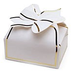 2 Piece Truffle Ballotin Bow Box