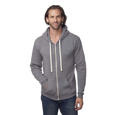 Unisex Organic RPET Fleece Full-Zip Hoody Jacket