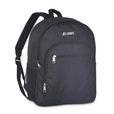 Casual Backpack w/ Side Mesh Pocket