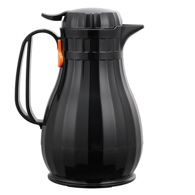 Eco-Serv™ 1.3 Liter Black Plastic Carafe Server