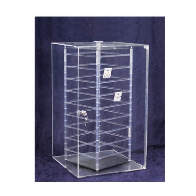 Rotating Acrylic Earring Display Case