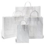 Paper Take Out Bag w/Wide Gusset (14"x10"x15 1/2")