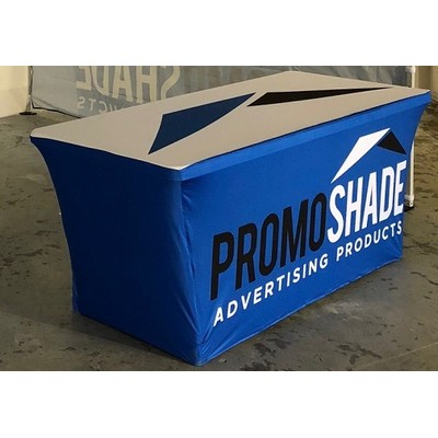 6ft Stretch Table Cover - Full Color Print