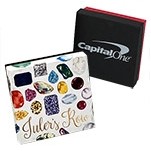 Custom Full Color Printed Jewelry Box (2 7/16"x1 5/8"x13/16")