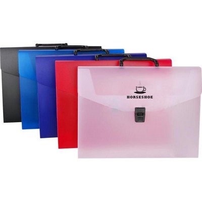 Transparent Accordion File Folder