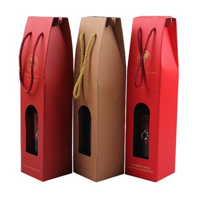 Wine Bottle Paper Bag