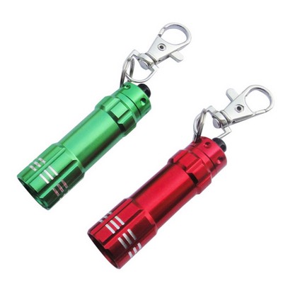 Aluminum LED Light With Key Clip