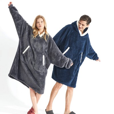 Sherpa Blanket Hoodie