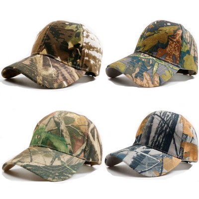 Leaf Pattern Camouflage Cap