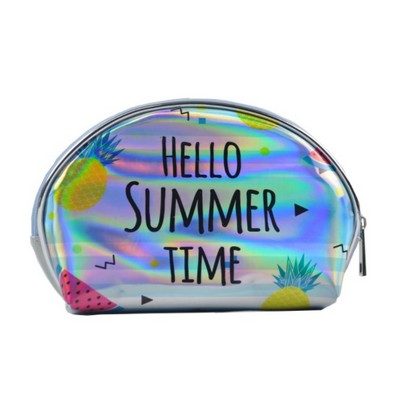 Waterproof Holographic PVC Makeup Cosmetic Bag