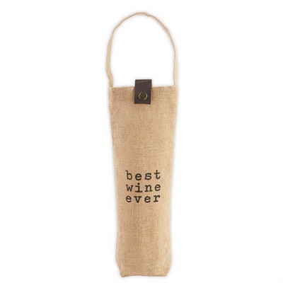 Single Bottle Cotton Wine Bag