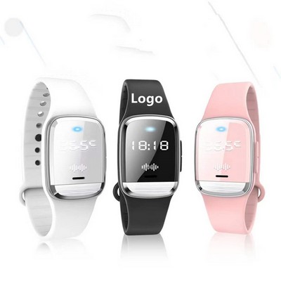 Ultrasonic Mosquito Repellent Bracelet Watch USB Rechargeable Anti Mosquito Repeller Wristband